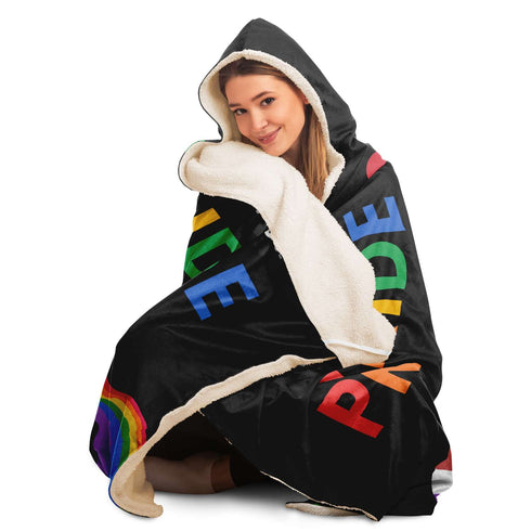 Wear Your Pride Hooded Blanket